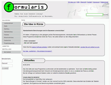 Tablet Screenshot of formularis.de